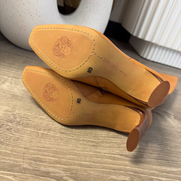 Vince Camuto Hersha Knee High Boot Cognac - Picture 7 of 12